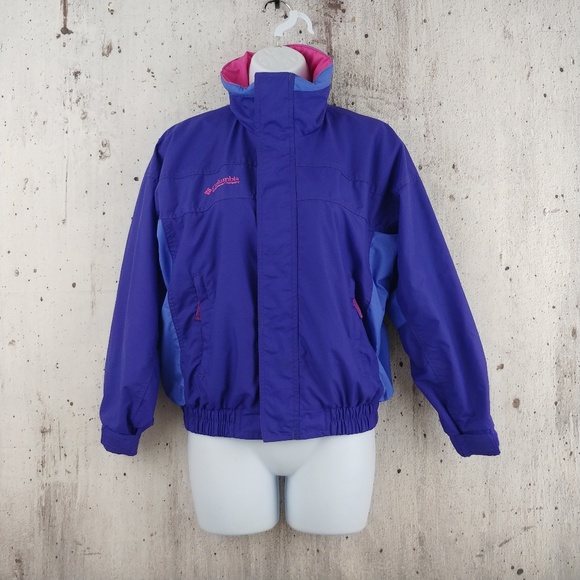 Columbia Other - Columbia Bugaboo Purple & Pink Nylon Ski Jacket